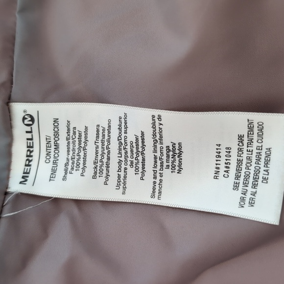 Merrell Woman's Coral Size M/M Waterproof Coat with hood. - Picture 9 of 16